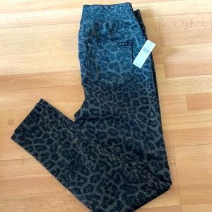 Sanctuary x Anthropologie Shimmer Leopard Pants! NWT!
